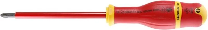 Schroevendraaier - AP2x125VE van Facom, Rood – productafbeelding