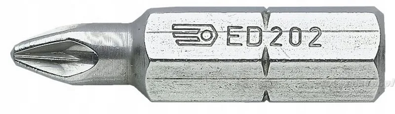 Standaard bits serie 2 voor Pozidriv® kruiskopschroeven - ED.203 fra Facom – produktbillede