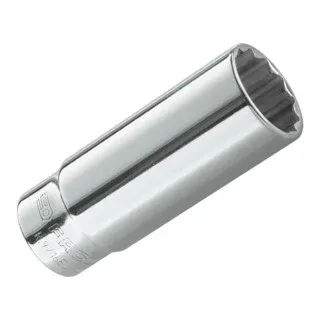 Steckschlüssel 1/4" 12-Kant lang 7/16 von Facom – Produktbild