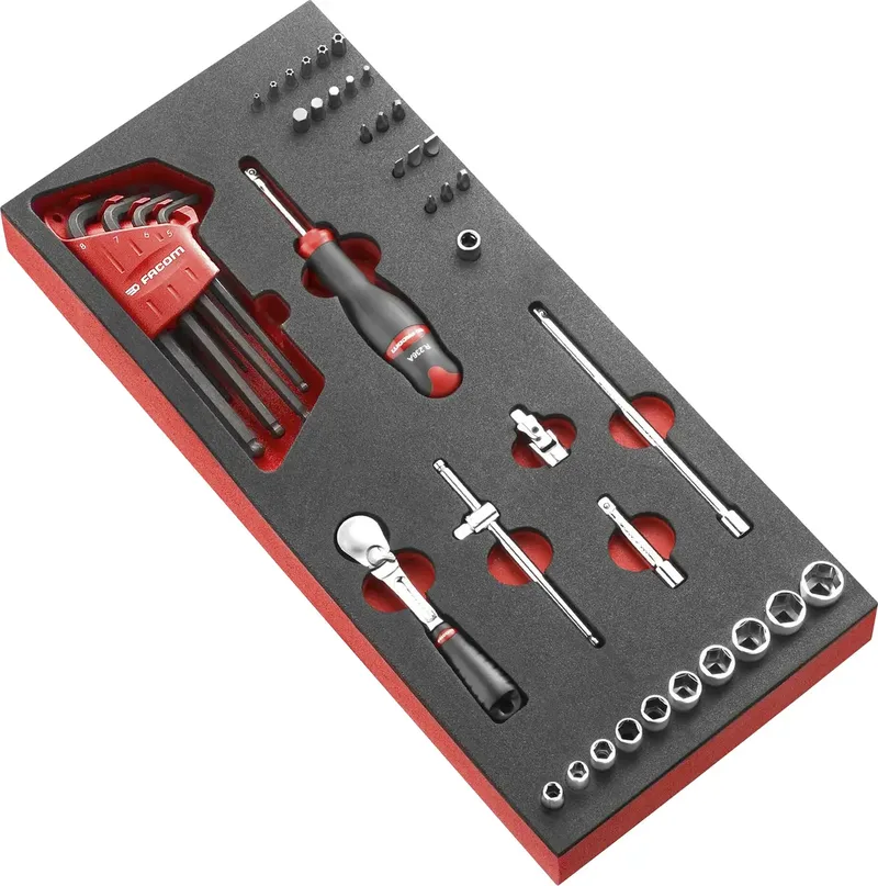 Steckschlüssel-Adapter-Set 1/4 (6.3 mm) MODM.RL161-36 by Facom – product image