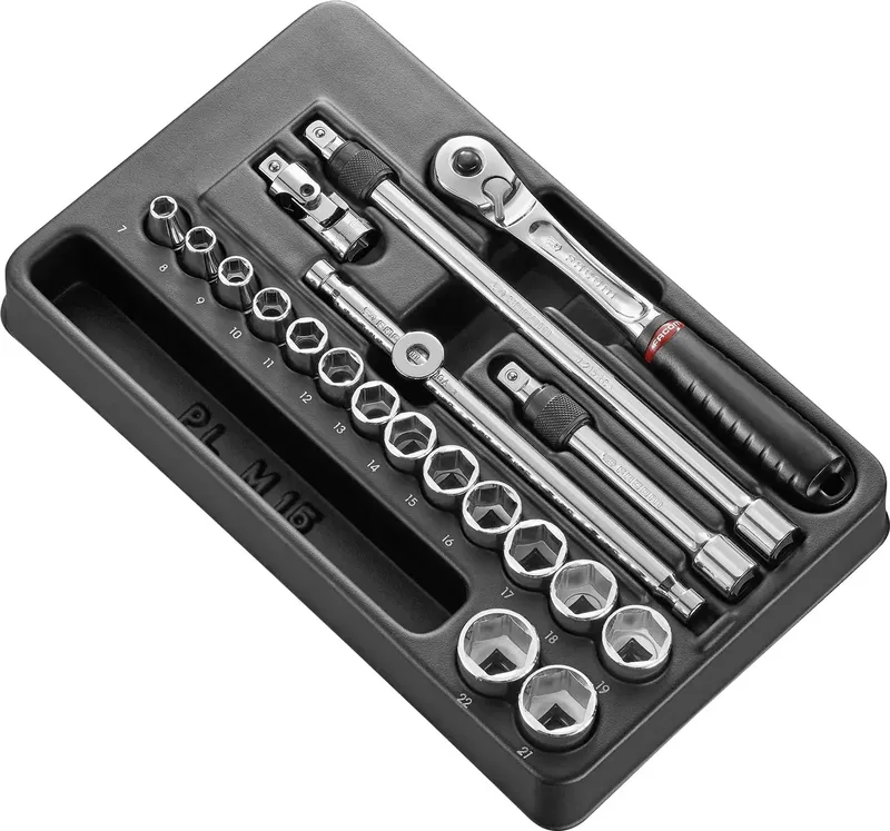 Steckschlüssel-Adapter-Set 3/8 (10 mm) 20teilig MOD.JL171-36 von Facom – Produktbild