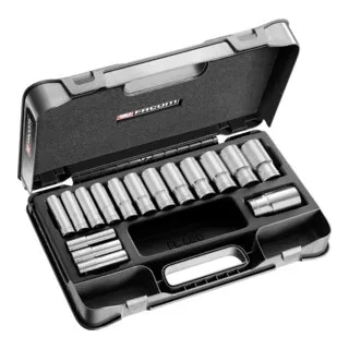 Steckschlüssel-Set 1/2Z, lang, 16-tlg von Facom – Produktbild