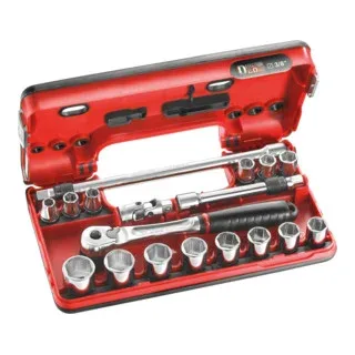 Steckschlüssel-Set 3/8" D-Box 6-Kant von Facom – Produktbild