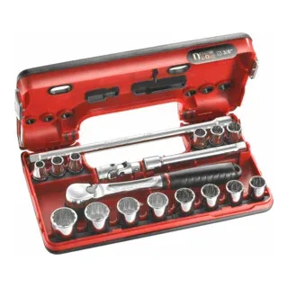 Steckschlüssel-Set 3/8Z D-Box, 18-tlg von Facom – Produktbild
