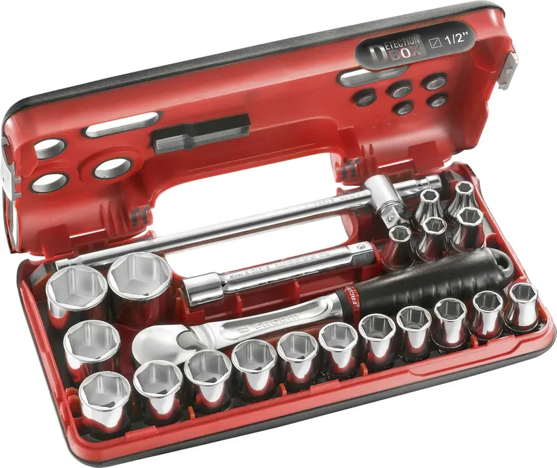 Steckschlüsselsatz metrisch 1/2 (12.5 mm) 22teilig SL.DBOX4 by Facom – product image