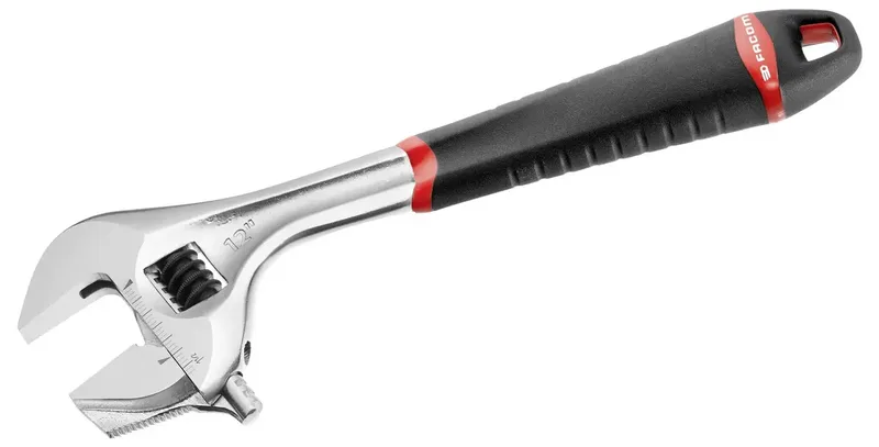 Verstelbare moersleutel, heft van bi-materiaal - 101.12GR de Facom – image du produit 2 sur 2