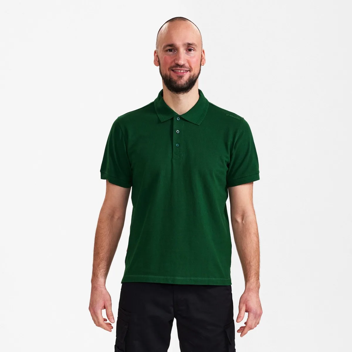 Extend poloshirt 9045-178 - green von FE Engel, Grün, XL – Produktbild