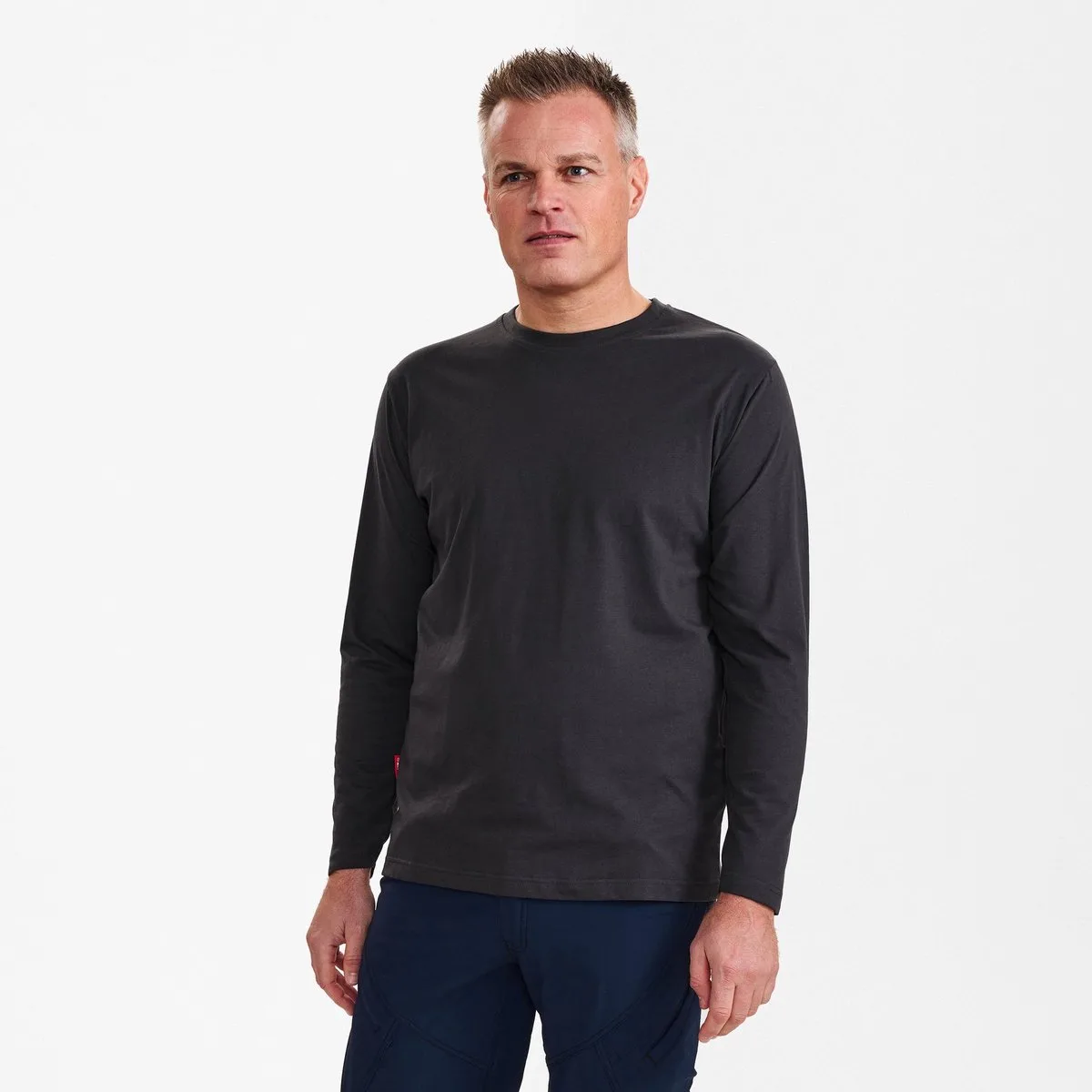 Extend T-shirt met lange mouwen 9065-141 - Anthracite Grey van FE Engel, Anthracite Grey, L – productafbeelding