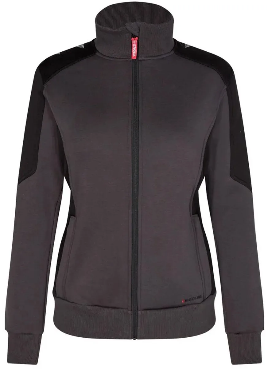 FE engel 8825 Dames Sweatvest vest | Antraciet van FE Engel, Antraciet, M – productafbeelding