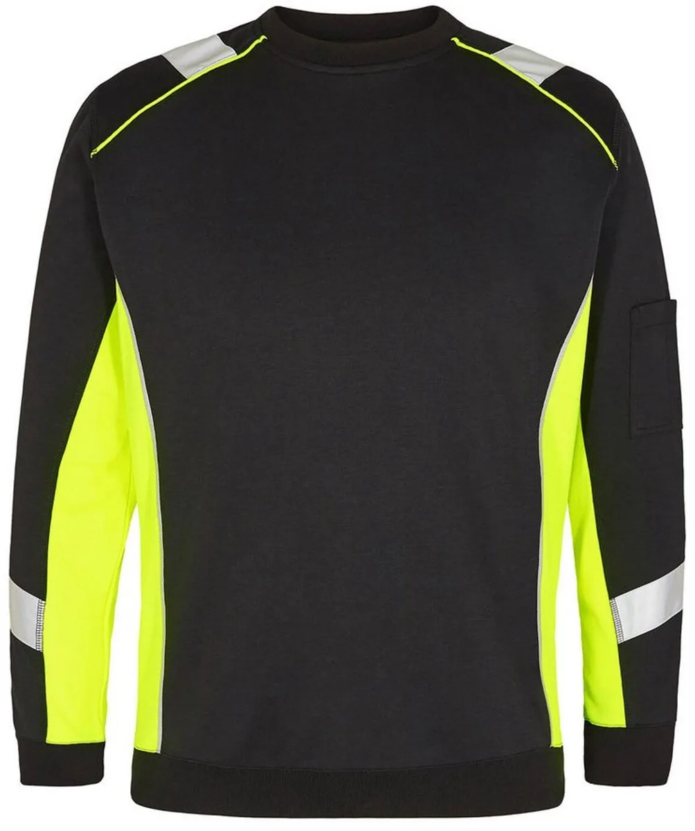 FE Engel 8871-257 Cargo Sweatshirt werktrui fra FE Engel, Sort, M – produktbillede