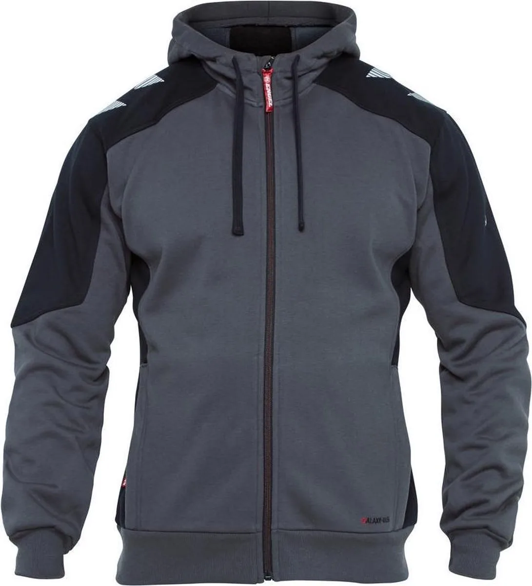 Galaxy Hoodie Sweater 8820-233 - Antraciet/Zwart 7920 van FE Engel, Antraciet, Zwart 7920, L – productafbeelding
