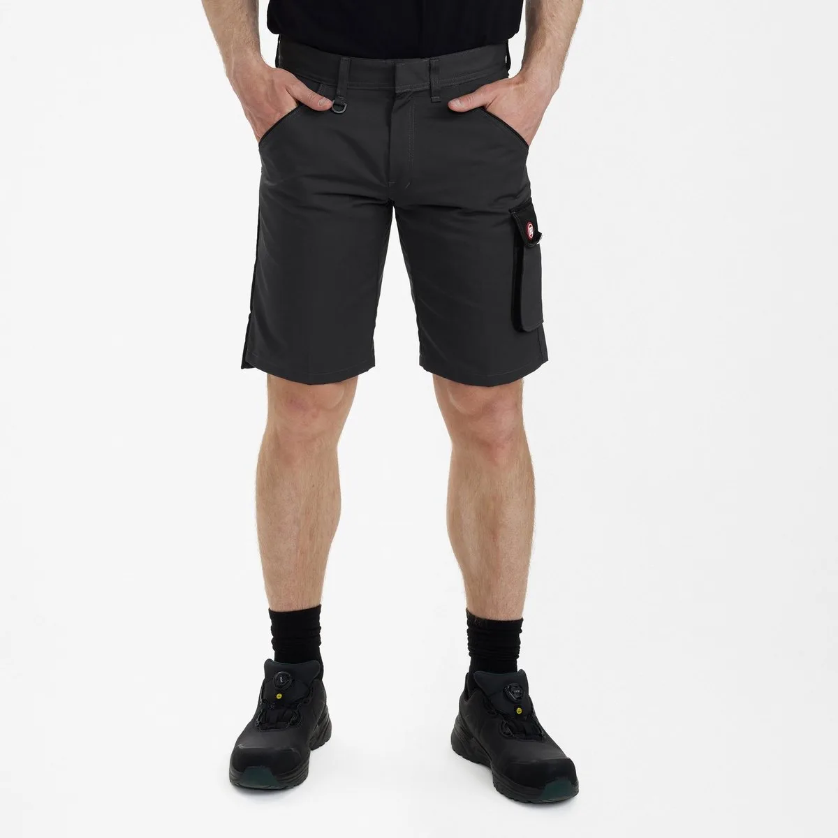 Galaxy Light shorts 6290-880 - Anthracite Grey / Black van FE Engel, Anthracite Grey, Zwart, 48 – productafbeelding