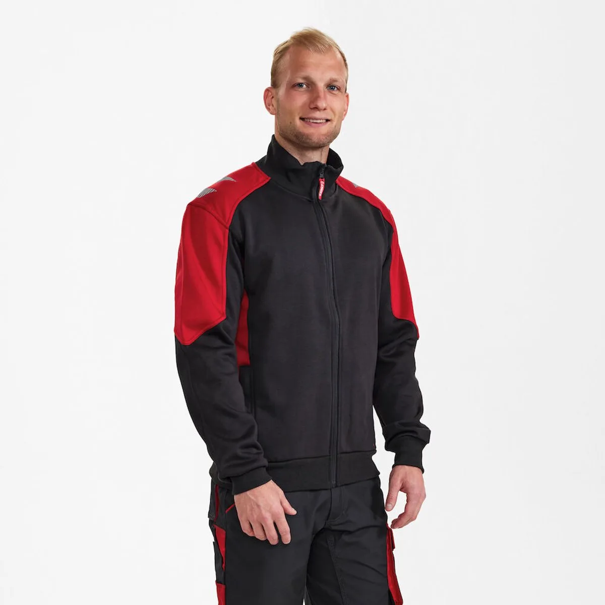 Galaxy Vest 8830-233 - Antraciet/Tomaat Rood 79757 van FE Engel, Antraciet, Tomaat Rood 79757, XS – productafbeelding