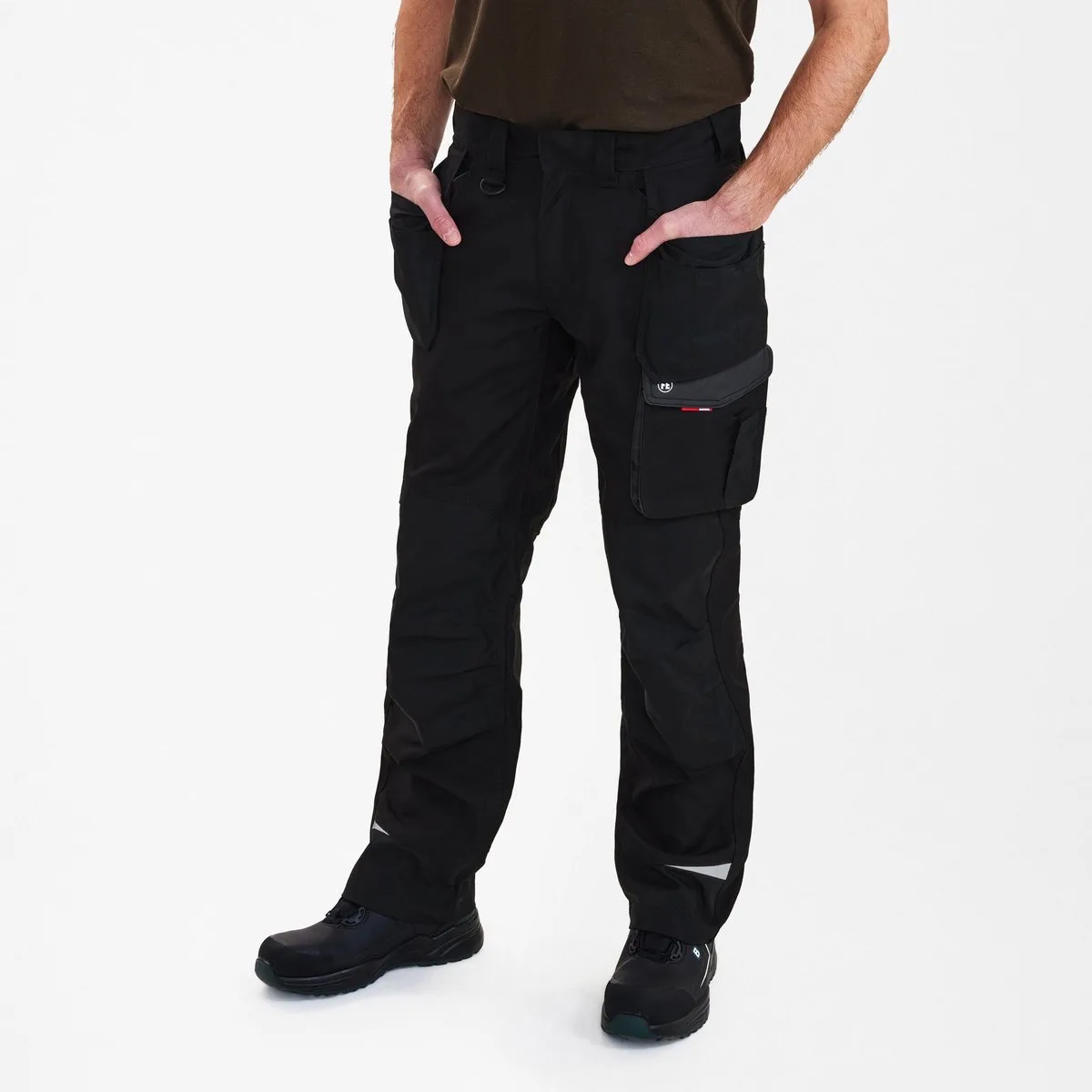 Galaxy werkbroek met holsterzakken 2811-254 - Black / Anthracite Grey van FE Engel, Zwart, Anthracite Grey, 44 – productafbeelding