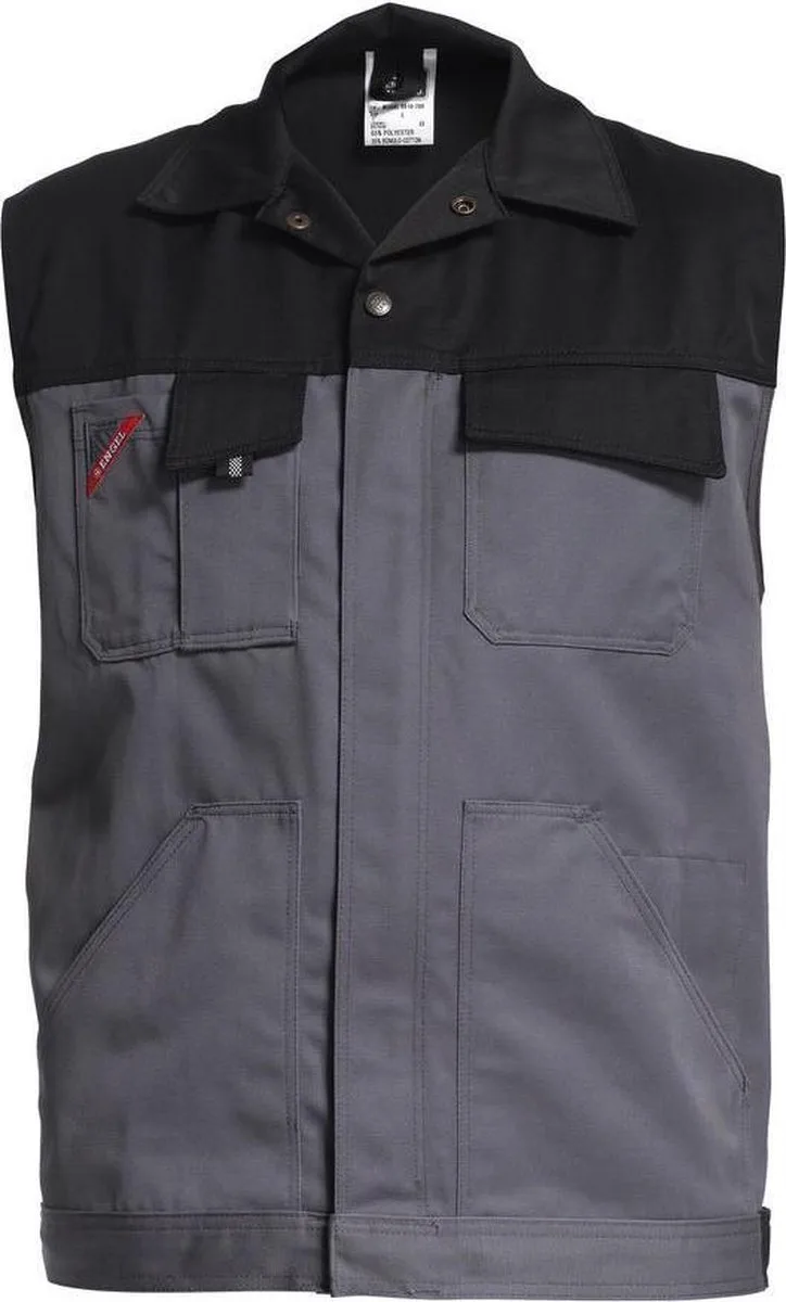 Serice Vest 5610-780 - Grijs/Zwart 2520 från FE Engel, Grå, Zwart 2520, L – produktbild