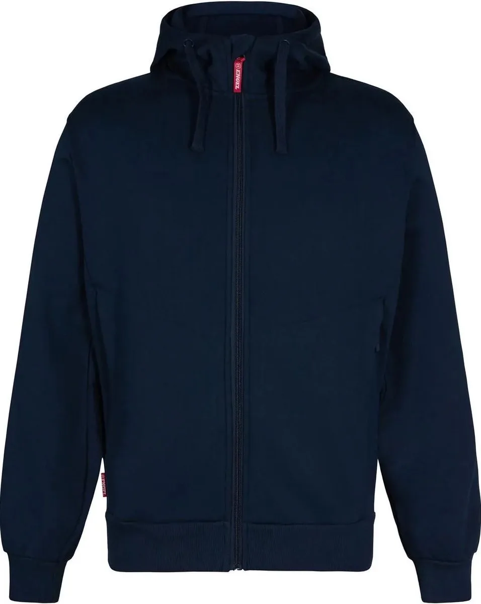 Standard Sweatshirt Met Capuchon 8023-233 Zwart - Vest - werkvest de FE Engel, Bleu, 3XL – image du produit