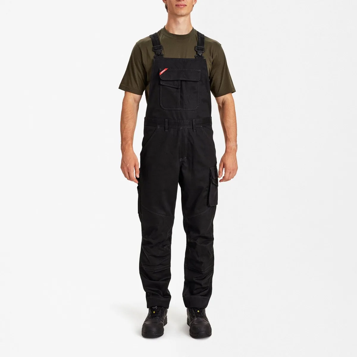 WelCot Amerikaanse overall 3130-570 - 24 van FE Engel, Zwart – productafbeelding
