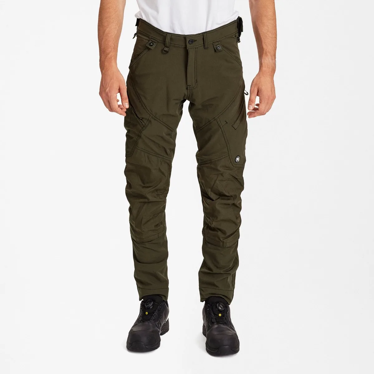X-treme werkbroek met 4-weg stretch 2369-317 - Forest Green van FE Engel, Forest Green, 42 – productafbeelding