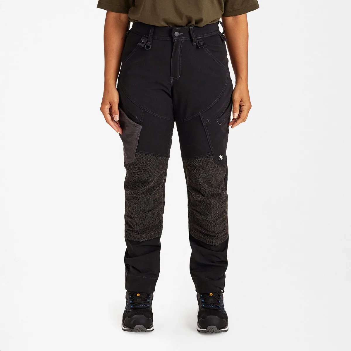 X-treme werkbroek met 4-weg stretch voor dames 2361-317 - Black de FE Engel, Noir, 40 – image du produit