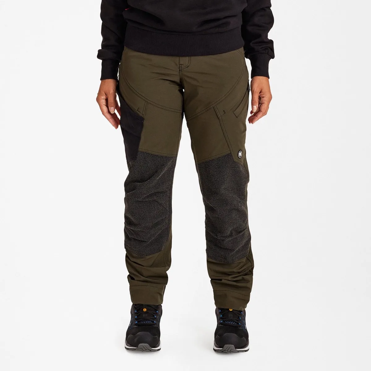 X-treme werkbroek met 4-weg stretch voor dames 2361-317 - Forest Green by FE Engel, Forest Green, 40 – product image