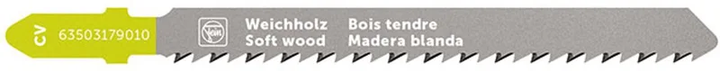 63503179010 Decoupeerzaagblad voor hout CV 75 T2.5 SW SC 5 stuk(s) fra Fein – produktbillede