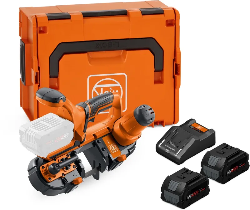 ABAS 18-63 AS Accu bandzaag 18V AMPShare ProCORE 8.0Ah in L-Boxx - 71350162000 von Fein – Produktbild