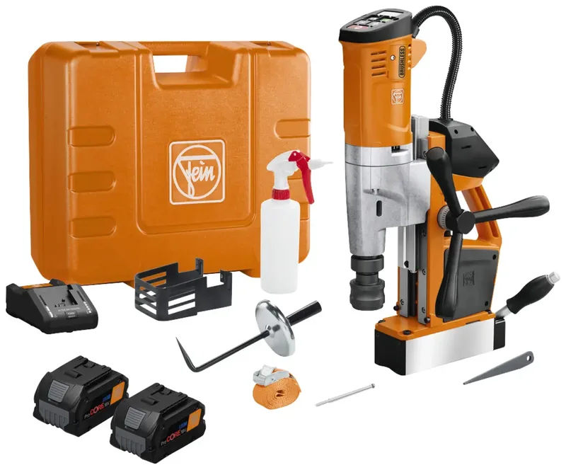 AKBU 35 PMQW 18 V AS 1-Gang-Akku-Kernbohrmaschine 18 V bürstenlos, inkl. 2. Akku, inkl. Ladegerät, inkl. Koffer van Fein – productafbeelding