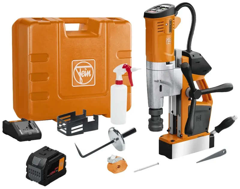 AKBU 35 PMQW 18 V AS 1-Gang-Akku-Kernbohrmaschine 18 V bürstenlos, inkl. 2. Akku, inkl. Ladegerät, inkl. Koffer de Fein – image du produit
