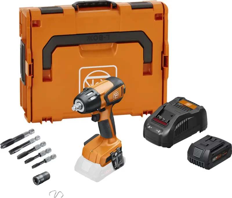 ASCD 18-300 W2 AS Set TT 18V 71151064000 Clé à chocs sans fil 290 Nm 18 V Nombre d’accus fournis 1 5 Ah Li-Ion de Fein – image du produit