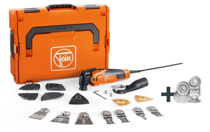 Elektro-Multifunktionswerkzeug Fein MultiMaster 500PLUS Edition M zum Schleifen zum Fliesen trennen von Fein – Produktbild