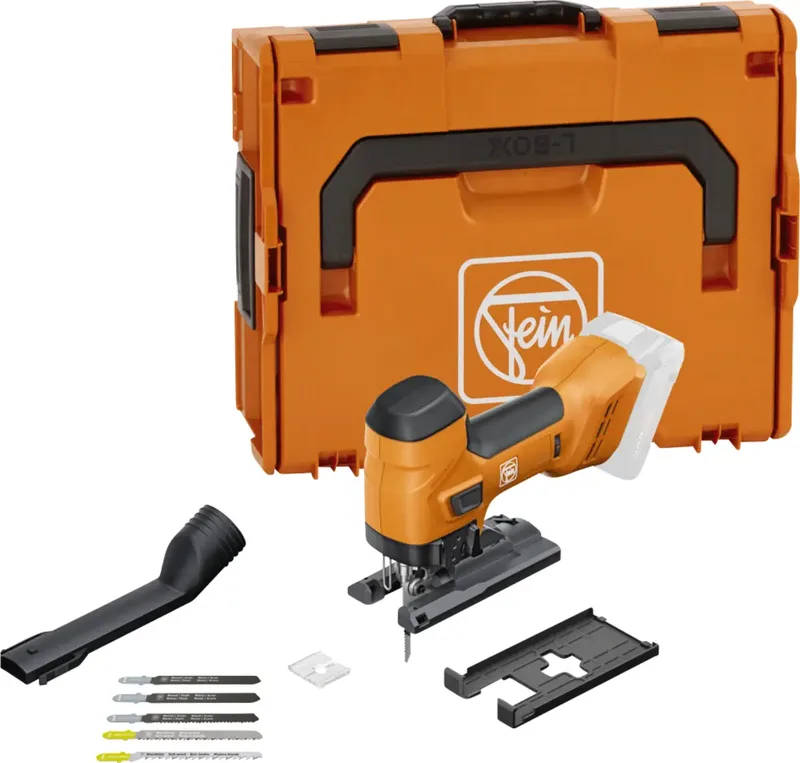F-IRON Jig 26 AS Accu decoupeerzaag 18V AMPShare Basic Body in L-Boxx - 71360561000 van Fein – productafbeelding