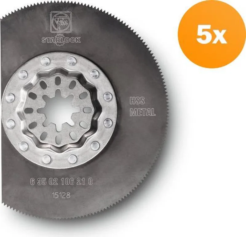 Fein 63502106230 Universeel segmentzaagblad (5st) - SL - 85 mm (106) by Fein – product image