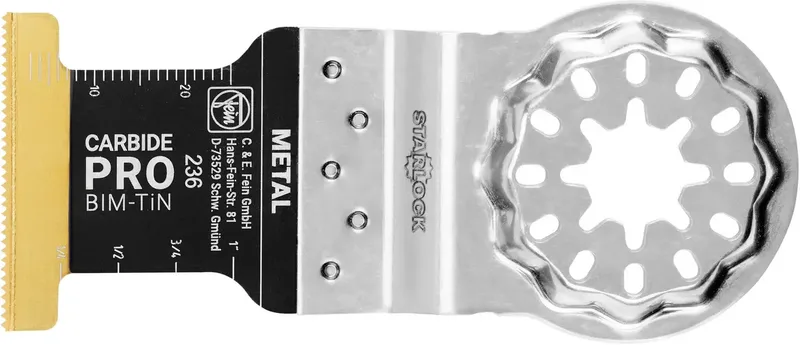 Fein 63502236220 E-CUT CARBIDE PRO Hartmetall Tauchsägeblatt 32 mm 3 St. von Fein – Produktbild
