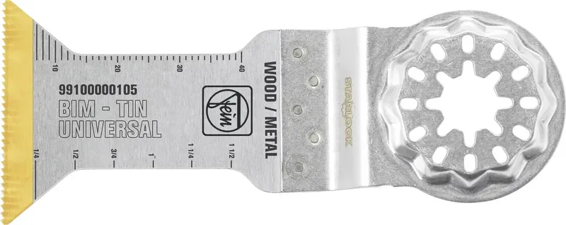 Fein 63507223450 E-Cut Universal Titanbeschichtung, Bimetall Bi-Metall Sägeblatt 44 mm 1 St. von Fein – Produktbild