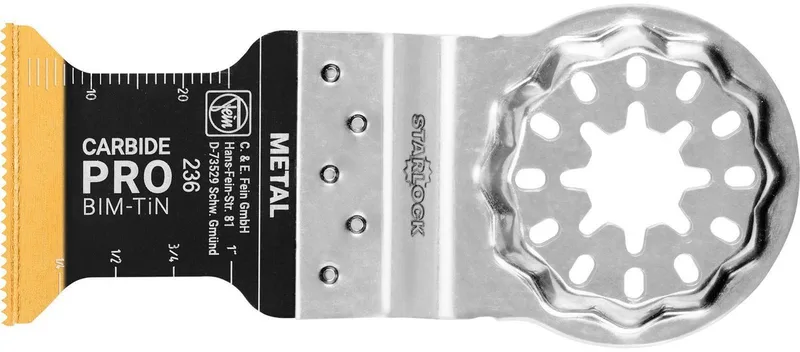 hardmetalen invalzaagblad - E-Cut Carbide Pro - starlock - 35 x 45 mm [10x] - 63502236240 von Fein – Produktbild