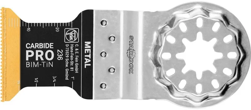 hardmetalen invalzaagblad - E-Cut Carbide Pro - starlock - 35 x 45 mm [5x] - 63502236230 de Fein – image du produit