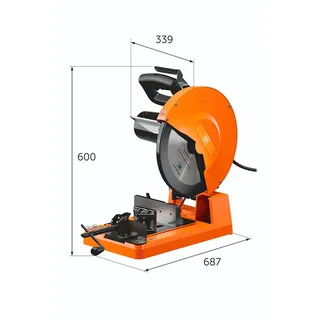MKAS 355 Afkortzaag metaal 355mm 1800W by Fein – product image 4 of 6