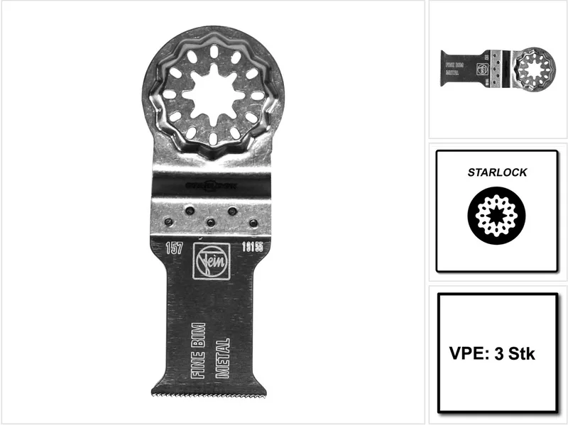 Lame De Scie E-cut Fine 50x30 Ve3 de Fein – image du produit