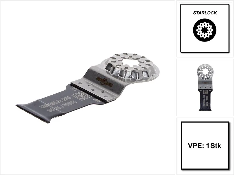 Starlock E-Cut Universeel Zaagblad 55x28mm 1 stuks 63502222210 von Fein – Produktbild