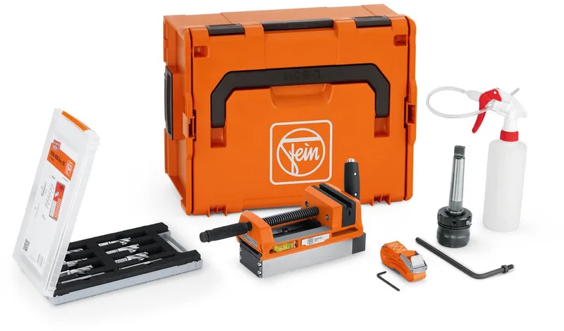 VersaMAG Magneetbankschroef met kernborenset MK3 in L-Boxx - 90701007000 van Fein – productafbeelding