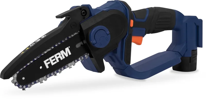 CSM1052 - Accu - kettingzaag - 12V - Mini kettingzaag - Draadloze mini kettingzaag - met 1.5Ah - accu - en - USB-C laadkabel de Ferm – image du produit
