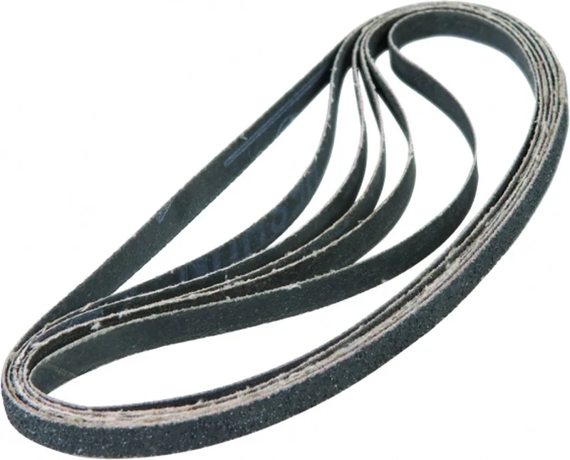 EFA1004 - Schuurbanden - set - Lengte: - 455mm - Breedte: - 13mm - 8 stuks: - 2x - P40 - 3x - P80 - 3x - P120 - Voor - Precisieschuurmachine - EFM1001 - Elektrische vijl - Powerfile - Precisieschuurbanden - Combiset - 13x455mm van Ferm – productafbeelding