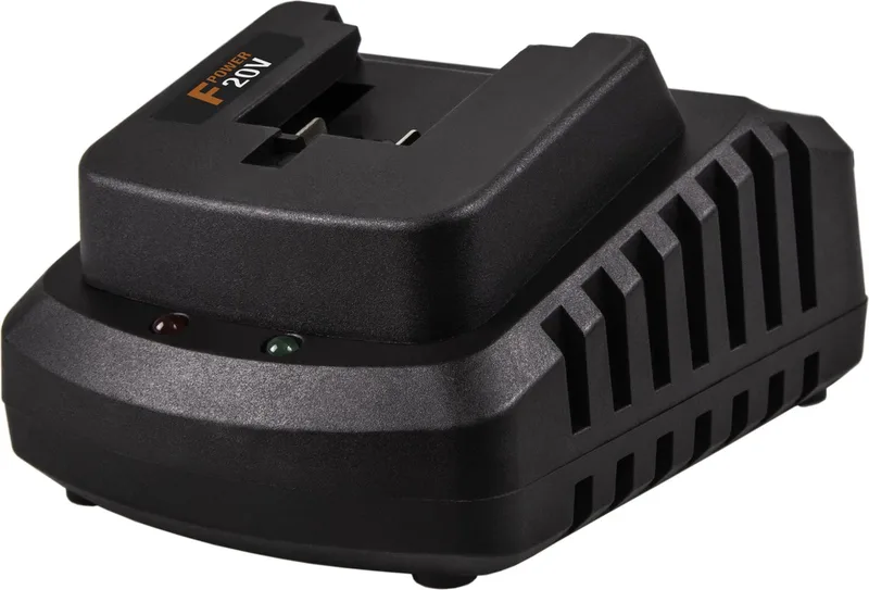 F-Power - CDA1137 - Snellader - 20V - voor - 2.0Ah - en - 4.0Ah - accu - van F-Power reeks. fra Ferm – produktbillede