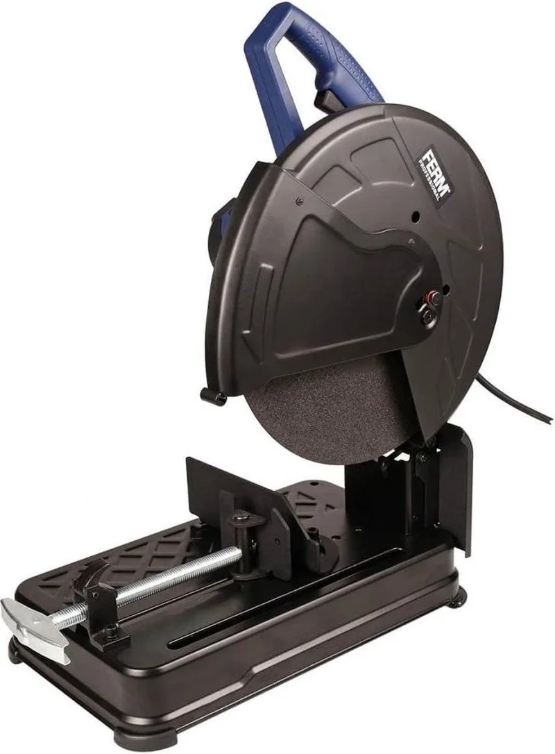 Industrial – COM1007P - Metaalafkortmachine - 2300W – Diameter - Slijpschijf - 355MM - Recht - en Verstek - Slijpen - Rechthoek - L-vorm - Rond - Diepte - instellingen - 4 meter rubberen kabel - Standaard - Snel -Instellingen - Professioneel de Ferm – image du produit