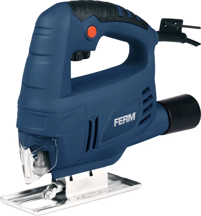 JSM1030 - Decoupeerzaag - 550W - Max. zaagdiepte - 65mm - Instelbare snelheid - 0-3000/min - Zaaghoekinstelling 0-45° - Snelwissel systeem - Beschermkap - Stofzuigeradapter von Ferm – Produktbild