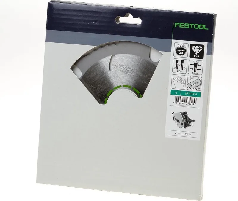 201910 Diamant cirkelzaagblad - 160 x 20 x 4T - Gips by Festool – product image