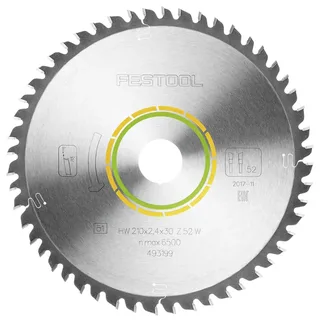 493199 / 210x2,4x30 W52 Cirkelzaagblad - 210 x 30 x 52T - Hout von Festool – Produktbild 2 von 2