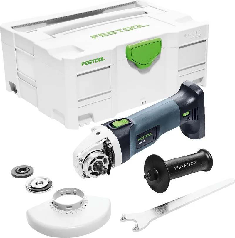 AGC 18-125 EB-Basic Accu Haakse Slijper 125mm 18V Basic Body in Systainer - 576825 de Festool – image du produit