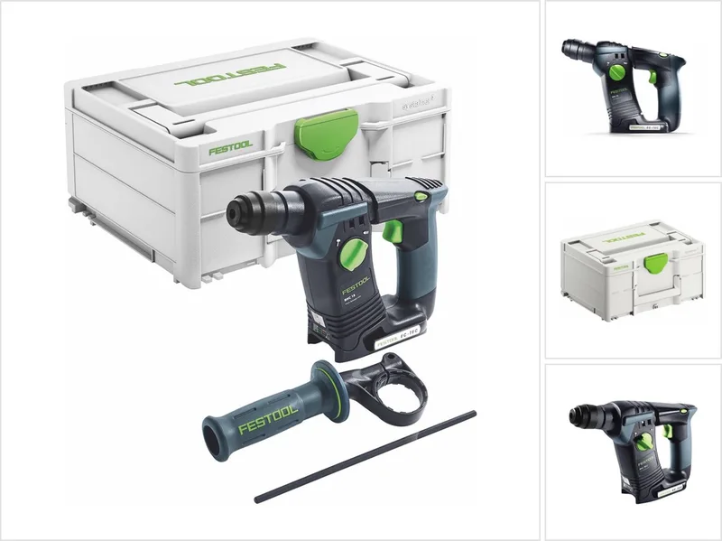 BHC 18-Basic 18V Li-Ion accu SDS-Plus boorhamer body in systainer - 1,8J von Festool – Produktbild