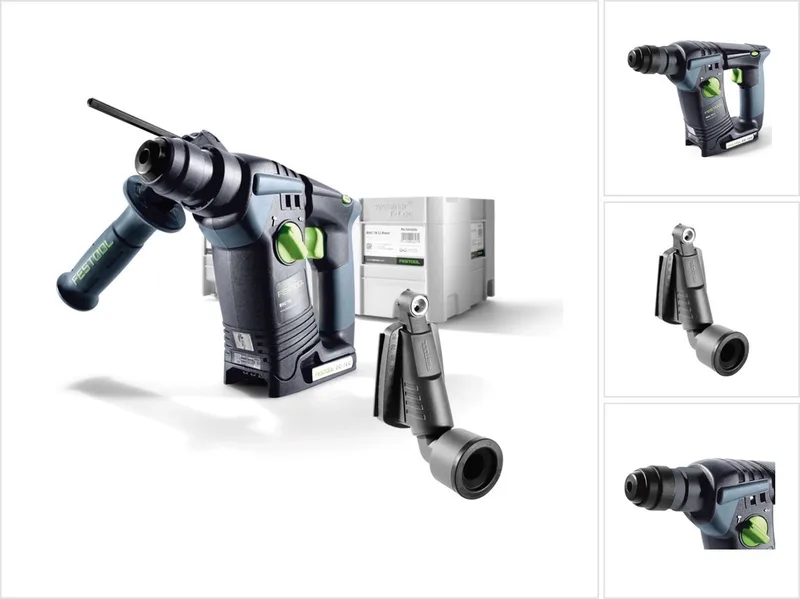 BHC 18 Li Basic accuboormachine 18V ( 574723 ) 25Nm borstelloos solo in Systainer + boorstofzuigmond - zonder accu, zonder oplader by Festool – product image